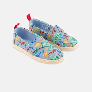 TOMS Alpargata Slip-On Sneaker Dinosaur Size Toddler 12